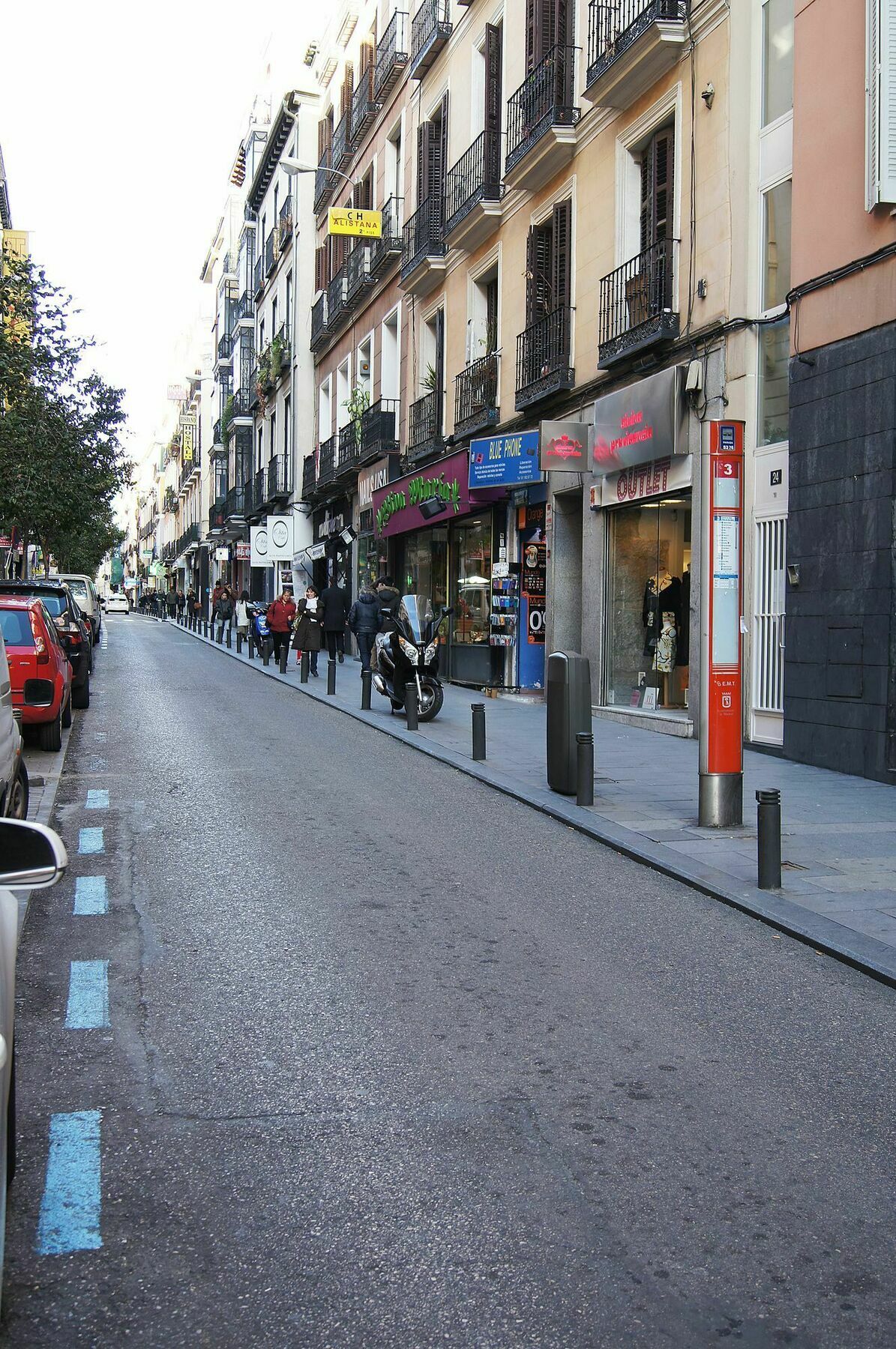 Hostal Alistana Madrid Esterno foto